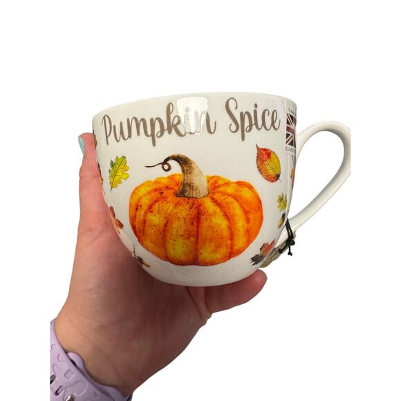 Mug / Pumpkin Spice / Fall / coffee tea cup / Rounded / NWT - Picture 1 of 4
